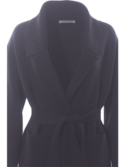Cappotto punto stoffa con cintura LA FILERIA | 23271/14271099
